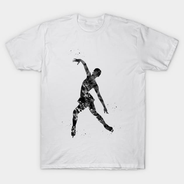 Ice Skater T-Shirt by erzebeth